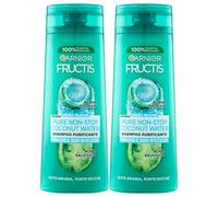 Shampoo Purificante PURE NON-STOP COCONUT WATER, Per Cute Grassa e Punte Secche. Con Acqua Di Cocco e Acido Salicilico, Senza Siliconi. Rimuove Il Sebo In Eccesso 250ml (2 Flaconi)