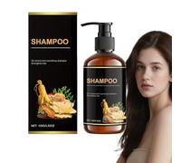 Shampoo regolatore dell'olio e nutriente con rosmarino e ginseng - Shampoo detergente profondo, rinforzante e addensante per capelli grassi, secchi e deboli, delicato uso quotidiano (1 pezzo)