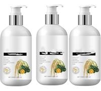 Shampoo rigenerante all'acqua di riso, Condizionante profondo per capelli ricci secchi e crespi, Per la caduta e il diradamento dei capelli, Per tutti i tipi di capelli