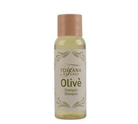 SHAMPOO RINFRESCANTE AGLI ESTRATTI D'OLIO DI OLIVA TOSCANA NATURAE® linea OLIVE' - 1 cartone da 200 flaconcini da 34ml