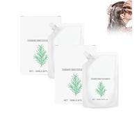 Shampoo rinfrescante per capelli lisci e lucidi, shampoo ricostituente profondo, idratante, controlla l'olio (2 pcs)