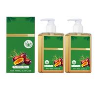 Shampoo Rinfrescante, Shampoo Detergente Delicato, Nutriente per Capelli - Controllo e Nutrizione del Sebo Delicato, Nutre in Profondità per Ridurre la Rottura e le Doppie Punte, per Uomo e Donna