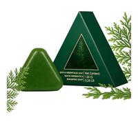 Shampoo sapone verde Usman Grass | 120G Nature Triangle Shampoo Bar | Sapone shampoos solido riso glutinoso nutriente | Rafforzare gli antirafiti shampoos saponi per uomini, donne