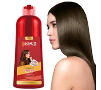 Shampoo Schiuma Colorante, Shampoo per tinture per capelli a lunga durata, Kit tintura per capelli con shampoo in schiuma colorante con estratto vegetale, regalo di compleanno per uomini e donne