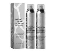Shampoo Secco, 2 Pezzi Instantly FreshVolumizing Hair Shampoo Secco, Spray Rinfrescante E Volumizzante, Balsamo Per Capelli Da Donna