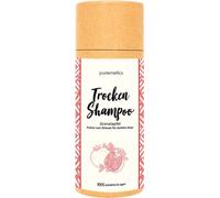 puremetics Zero Waste - Shampoo secco "Melograno", 100 g, per capelli scuri, 100% vegano e senza plastica