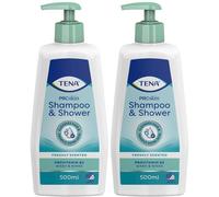 Shampoo & Shower, combinazione di bagnoschiuma e shampoo 2x500 ml