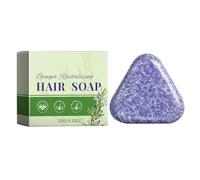 Shampoo Solido - 120 g Sapone Rinnte - Shampoo per Capelli Sottili e Diradati,Pienezza, Controllo e Riparazione Cuoio Capelluto