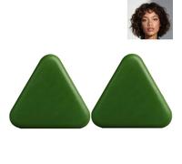 Shampoo solido a triangolo naturale per la crescita dei capelli, la cura dei capelli calmante e rafforzante per donne e uomini, il controllo dell'olio e la rimozione della forfora, (2PSC)
