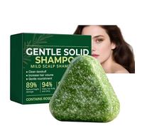 Shampoo solido al rosmarino e agli amminoacidi per la crescita dei capelli, fortificante e anti-caduta, riduce la rottura, sapone solido volumizzante che pulisce in profondità per un cuoio capelluto