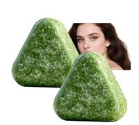 Shampoo solido al rosmarino e agli amminoacidi per la crescita dei capelli, fortificante e anti-caduta, riduce la rottura, sapone solido volumizzante che pulisce in profondità per un cuoio (2 pezzi)