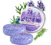 Shampoo solido alla lavanda, Shampoo solido invertito per capelli grigi, Nutriente, Protezione del cuoio capelluto, Balsamo biologico ecologico