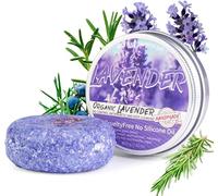 Shampoo solido alla lavanda, Shampoo solido invertito per capelli grigi, Nutriente, Protezione del cuoio capelluto, Balsamo biologico ecologico