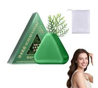 Shampoo solido alle erbe Triangle, Usman, sapone doccia idratante, delicato e nutriente, rinforzante, per uomo e donna