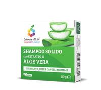 Optima Naturals Colours of Life Shampoo Solido all'Aloe Vera - 80 g