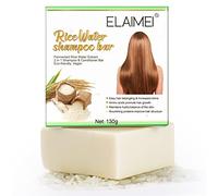 Shampoo Solido Anticaduta 130G Shampoo di Riso Anti-Caduta Fortificante, Deterge Delicatamente i Capelli Fragili, Evita Che Cadano o Si Spezzino