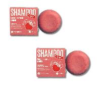 Shampoo Solido Bio alla Mela e Rosa | Capelli Normali e Misti - Mangrovia X2 Set Risparmio