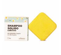 Shampoo Solido Bio Lenitivo e Illuminante alla Camomilla, Calendula e Luppolo - 65g - Enooso