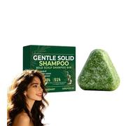 Shampoo solido fortificante anti-caduta con rosmarino e aminoacidi, cura a base di erbe eco-friendly cuoio capelluto, lavaggio idratante delicato, supporto volumizzante naturale per capelli sottili