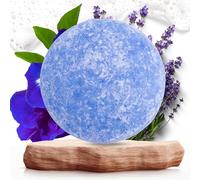 Shampoo Solido in Barra Indigo e Lavanda | Shampoo Naturale Schiarente per Capelli Bianchi e Biondi Chiari | Evita Tonalità Gialle, Aggiunge Luminosità e Morbidezza | Senza Solfati, Vegano