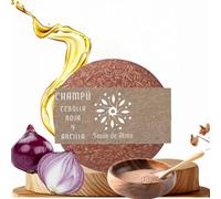 Shampoo Solido Linfa d'Anima | Idratazione Naturale con Aroma Calmante | Vegano & Artigianale | Uso frequente | 90 g (Cipolla Rossa e Argilla Rossa