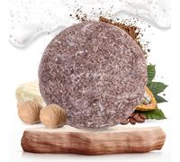 Shampoo Solido Linfa d'Anima | Regolatore con Betaina per Capelli Grassi | Vegano & Artigianato | Uso frequente | 65 g (Cacao)