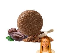 Shampoo Solido Linfa d'Anima | Riparazione e Nutrizione con Cacao a Punta Aperta | Vegano & Artigianale | Uso frequente | 65 g (Cacao)