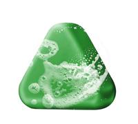 Shampoo Solido Nature Triangle, Shampoo Solido Naturale Alle Foglie Di Cipresso, 120g Da Viaggio Nutriente Per Casa Campo Palestra Con Condizionante Integrato