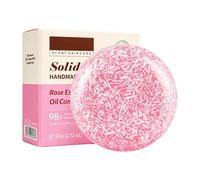 Shampoo solido per capelli, 60 g, sapone fatto a mano, con controllo | Shampoo naturale per viaggi, uso quotidiano, cuoio capelluto, per donne, uomini, casa e salone