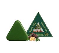 Shampoo Solido Triangolo Natura - Pulizia Profonda & Nutriente Naturale Sette Verde Sapone Detergente, Barretta Polygonum Multiflorum | Rimozione Forfora, Rafforzamento Capelli, Pulente Foglia Usmania