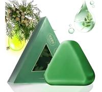 Shampoo Solido Triangolo Naturale - Cura dei Capelli alle Erbe, Shampoo Solido a Base Vegetale - Shampoo Naturale a Base Vegetale Lenisce e rinforza i capelli per uomini e donne