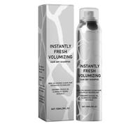 Shampoo spray portatile rinfrescante, non grasso, unisex | Shampoo secco da 150 ml per tutti i tipi di capelli, per ricci lunghi e corti Controllo 'effetto Uomini Donne Esercizi Uso quotidi