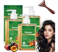 Shampoo Takuyi Cool, Shampoo Takuyi, Shampoos con estratto di rosmarino, nutriente e rigenerante per morbidezza e volume, favorisce la salute dei capelli riducendo rotture e doppie punte (3PCS)