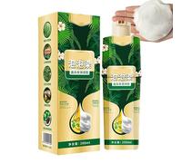 Shampoo tintura per capelli Bubble Piante,Shampoo tintura per capelli Pianta,Capelli naturali istantanei Colori vegetali Schiuma Estratto vegetale, naturale e facile da applicare a casa o all'aperto