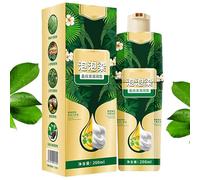 Shampoo tintura per capelli Bubble Piante,Shampoo tintura per capelli Pianta,Capelli naturali istantanei Colori vegetali Schiuma Estratto vegetale, naturale e facile da applicare a casa o all'aperto