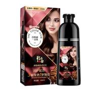 Shampoo tintura per capelli da donna, shampoo tintura per capelli, 450 ml di shampoo colore istantaneo con schiuma ricca naturale, shampoo a lunga durata per la cura dei capelli, senza