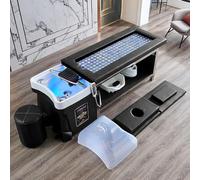 Shampoo Trattamento per la testa Massaggio Salone di bellezza Moxibustione Circolazione dell'acqua multifunzionale Terapia di fumigazione