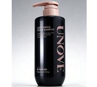 Shampoo Unove per riparazione profonda dei danni, con formula detergente delicata che lenisce il disagio del cuoio capelluto e ha un aroma naturalmente dolce, floreale e fruttato. Adatto per capelli p