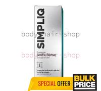 Aflofarm Simpliq shampoo anti capelli grigi per uomo contro l'ingrigimento de...