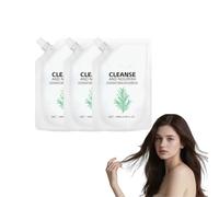 Shampoo volumizzante al rosmarino per cuoio capelluto grasso - Shampoo ispessente agli aminoacidi del rosmarino per capelli diradati - Miscela ispessente per rinforzare i capelli, 100 ml (3 scatole)