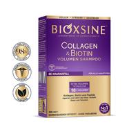 Bioxcin Collagen & Biotin Volume Shampoo 300 ml - per capelli più spessi, più forti e più voluminosi - contro la caduta dei capelli - tutti i tipi di capelli