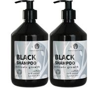 Shampoo Volumizzante e Rinforzante | Controllo Olio e Seborrea | Stimola Crescita Capelli | Riduce Perdita Capelli | Antiforfora, Colore Scuro, 500 ml (Confezione da 2)