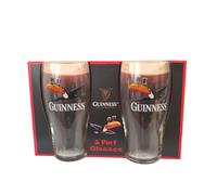 Shamrock Gift Company Guinness - Confezione da 2 bicchieri da pinta Flying Toucan