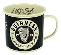 Shamrock Gift Company - Guinness - Lattiera Etichette Smalto Boccale
