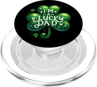Shamrock Saint Irish Patrick Clover Dad Lucky Holiday PopSockets PopGrip per MagSafe