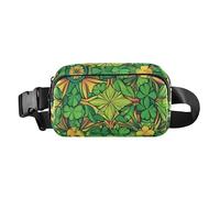 Shamrocks Lucky St Elegante borsa a tracolla per donne e uomini, impermeabile, con cinghia regolabile, per viaggi, vacanze, corsa, 18, 1 Size
