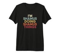 Shamus Name Shamus Personalized Name First Given Maglietta Premium