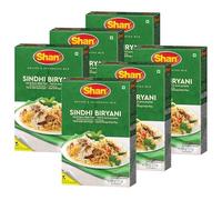 SHAN - Miscela per biryani Sindhi - Confezione multipla (8 x 6 x 50 g)