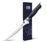 SHAN ZU Coltello per Filettare 18cm Coltelli da disosso 18 cm Coltello A Filetto