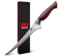 SHAN ZU Coltello per Sfilettare Giapponese 18 cm, Coltello per Disossare